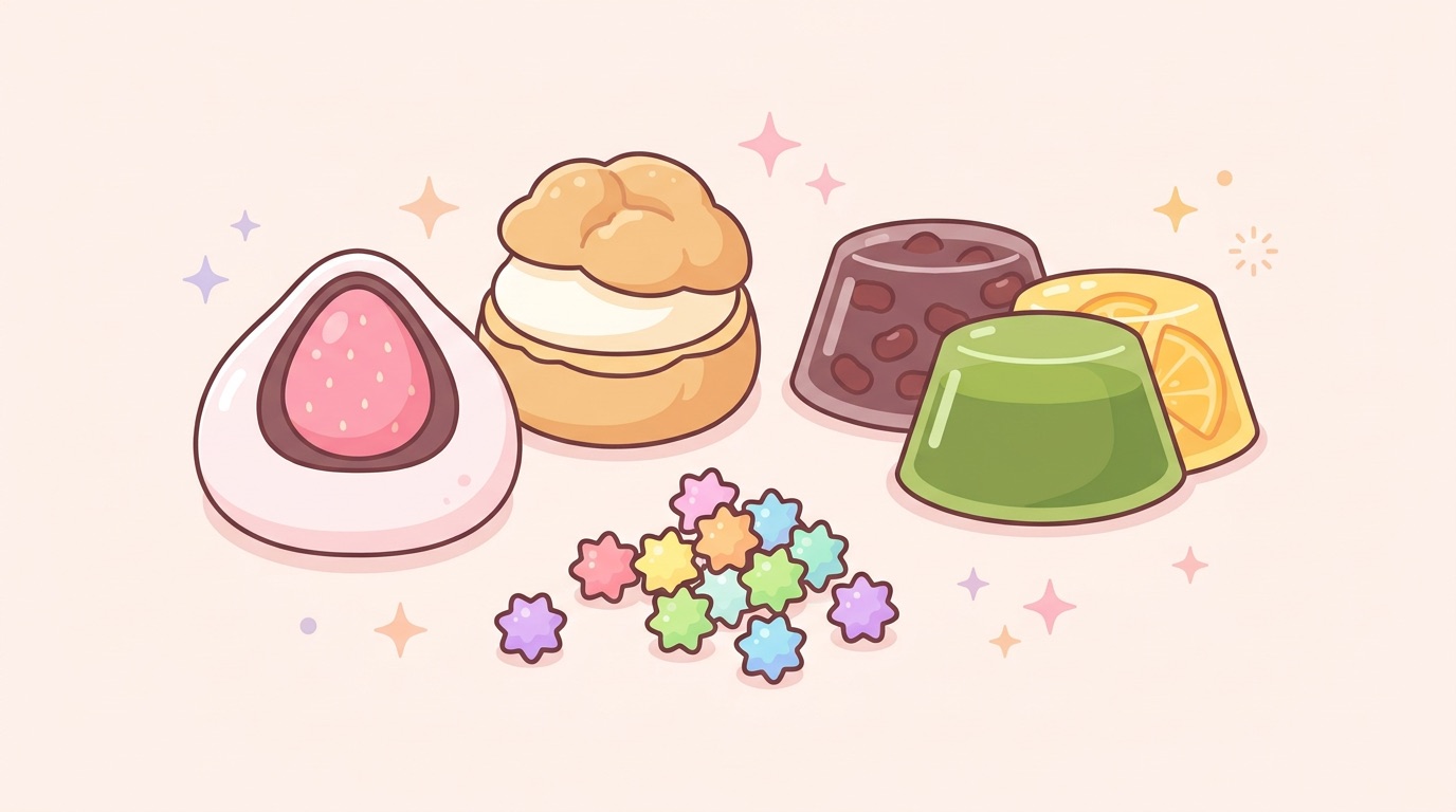 お菓子をテーマにした参加型診断コンテンツ